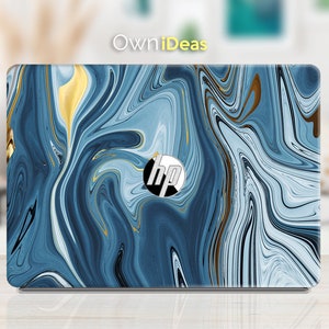 Laptop skins hp, marble texture Design, personalized gift, Fits HP Spectre, Envy, Pavilion, Victus, Omen, Hp laptop, Zbook, Elite, Probook