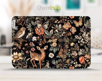 Laptop Decal Lenovo Accessories Animal Design Customizable Unique Gift for Yoga Thinkpad Thinkbook Ideapad Legion Slim