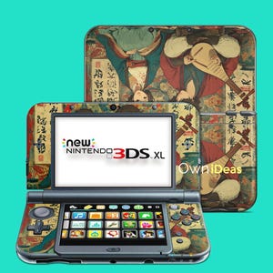 Nintendo 2DS LL Skin with Clear Case Ancient Melodies Custom Birthday Gift for Sister for 3DS XL 2DS xL 3DS New 3DS DSI xL