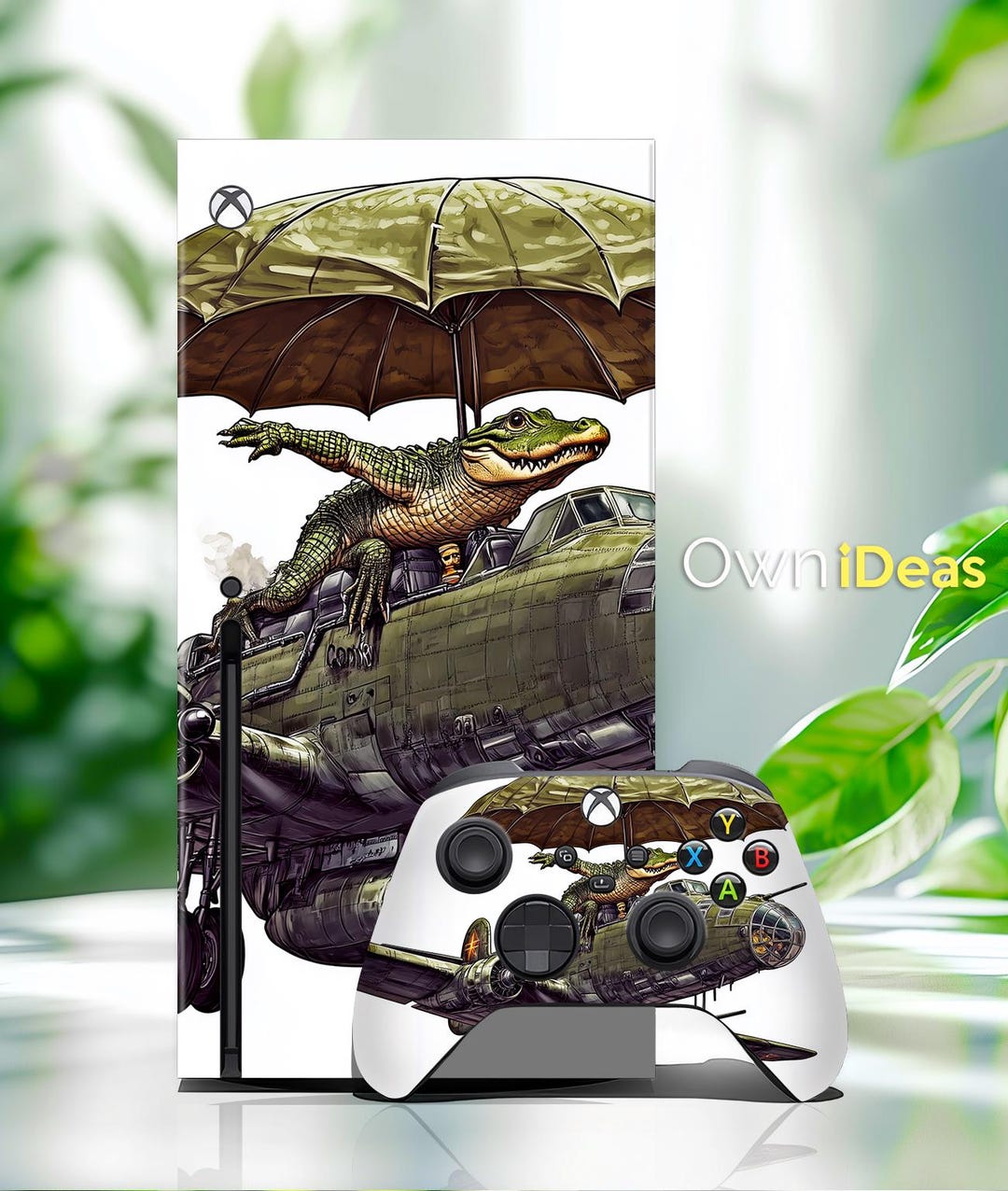 Xbox Series S Bombardino Crocodilo Design Console Accessory