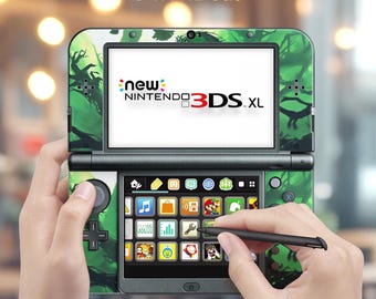 Custom Nintendo New 2Ds XL Game 3M Sticker with Clear Case Weird Design Easter Gift for New 3Ds XL 2Ds xL DSI 3Ds xL