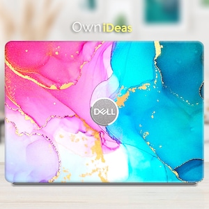 Dell Precision laptop skin Color watercolor Design personalized gift,  Fits XPS, Latitude, Inspiron, Vostro, Alienware, Precision, G series