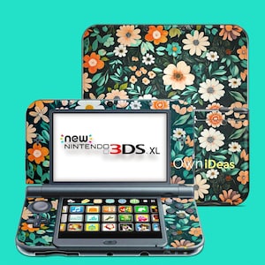 Nintendo New 3DS Aufkleber mit transparenter Hülle Buntes Fest Design Kindertagsgeschenk für Schwestern für 3DS XL 2DS XL 3DS New 3DS DSI xL
