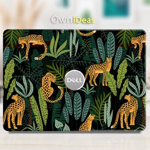 dell laptop vinyl skins, green plants personalized Customizable gift,  Fits XPS, Latitude, Inspiron, Vostro, Alienware, Precision, G Series