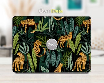 dell laptop vinyl skins, green plants personalized Customizable gift,  Fits XPS, Latitude, Inspiron, Vostro, Alienware, Precision, G Series