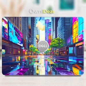 Dell Laptop Accessories Street Design Custom Decal Personalized Gift Vinyl Sticker for XPS Latitude Vostro Inspiron Precision G Series
