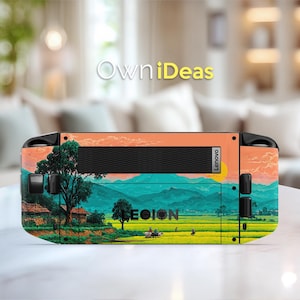 Legion Go Decal Skin with Clear Case Rural Dawn Design Custom Christmas Gift for Best Friend Legion Go Legion Go S