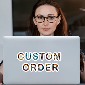 Dell Laptop Computer Custom Name Skin Sticker Personalized Unique Gifts Fits Xps Latitude Inspiron Vostro Alienware Precision G Series