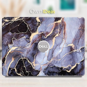 Dell Inspiron Skin Laptop Accessories Black Marble Design Personalized Gift Fits Xps Latitude Inspiron Vostro Alienware Precision G Series