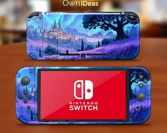 Switch 2 Decals Skins Mystic Twilight Design Personality Birthday Gift for Girlfriend for Switch 2 Switch Oled Switch Lite Switch Full Set