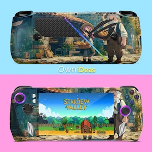 Asus Rog Ally X Accessories 3M Vinyl Skins with Clear Case Tradition Meets Design Custom Unique Anniversary Gift for Best Friend