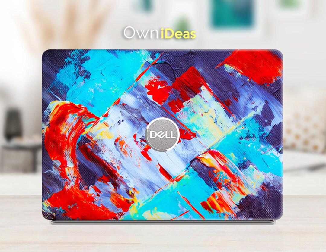 Laptop Skin Dell Xps 13 Unique Design Abstract Paiting for Xps Etsy