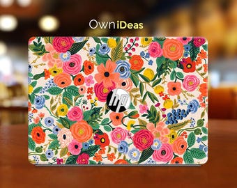 Hp Laptop Decal Boho Colorful Floral skin Personalized Gift For Hp Spectre Envy Pavilion Victus Omen Zbook Elite Probook Series