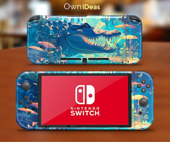 Nintendo Switch 2 Skins Croc Encounter Birthday Gift for Her for