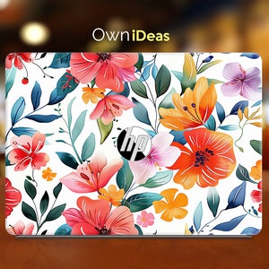 Hp Laptop Skin Classic Flower Design Fashion Personalized Gift for Mother Suitable for Specter Envy Pavilion Victus Omen Zbook Elite Probook
