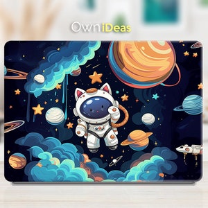 Dell Laptop Sticker Cute Astronaut Design Custom Decal Personalized Gift For Xps Latitude Inspiron Vostro Alienware Precision G Series