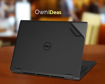 Décalcomanie personnalisée de couleur noir mat pour ordinateur portable Dell pour ordinateur portable Xps Cadeau personnalisable pour Xps Latitude Inspiron Vostro Alienware Precision série G