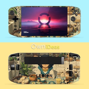 Legion Go Stickers with Clear Case Lunch in the Sunlight Design Custom Travel Pictures Special Gift for Friends for Legion Go Legion Go S