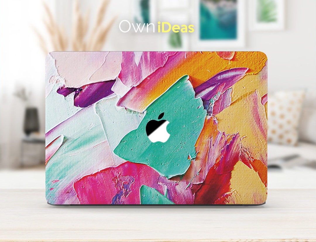 Abstract Oil Painting, MacBook Pro Skins, Apple Laptop Decal, Mac