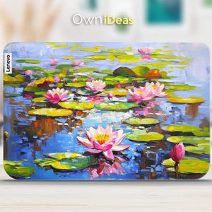 Lenovo Laptop Sticker Cute Pink Lotus Design Personalized Gift for Yoga ThinkPad ThinkBook IdeaPad Legion Slim Series