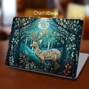 Hp Pavilion Skin Unique Aesthetic Deer Pattern Cool Decal Distinctive Gift Fits Spectre Envy Pavilion Victus Omen Zbook Elite Probook