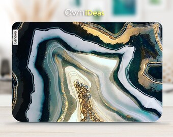 lenovo yoga 720 skin, abstract marble design personalized Customizable gift, Fits Yoga ThinkPad ThinkBook IdeaPad Legion Slim