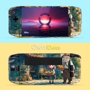 Lenovo Legion Go S Grip Case with Skins Warm Baking Design Custom Anime IP Special Gift for her for Legion Go Legion Go S