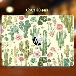 Hp Laptop Decal Cactus Plant Design Personalized Gift for Hp Spectre Envy Pavilion Victus Omen Zbook Elite Probook Series