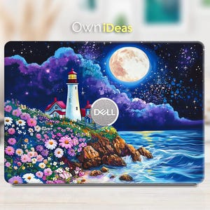 Dell Laptop Decal Dream Lighthouse Design Personalized Gift Custom Decal for XPS Latitude Inspiron Vostro Alienware Precision G Series