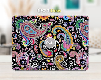 dell latitude skin, purple flower style personalized Customizable gift,  Fits XPS, Latitude, Inspiron, Vostro, Alienware, Precision,G Series