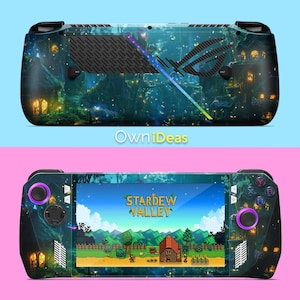 Rog Ally X 3M Protective Skin with Transparent Protective Cover Forest Secret Design Customize Your Own Rog Ally Birthday Gift
