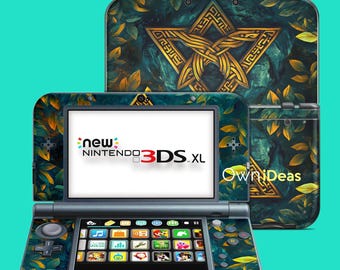 ディープバイオレット 宇宙柄 ニンテンドー3DS XL ビニールスキン