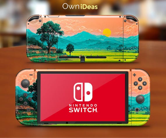 Switch 2 Full-wraps With Console Case Morning Pastoral Custom