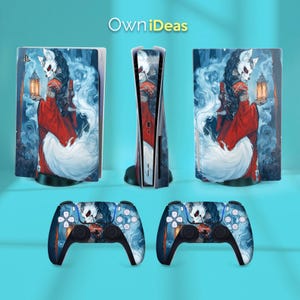 Kontroler PS5 Slim Series Custom Skin Shadow Design Prezent rocznicowy dla PS5 Pro Disc Edition PS5 Pro Digital Edition PS5 Slim Disc