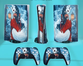 PS5 Slim Series Controller Custom Skin Shadow Design Anniversary Gift for PS5 Pro Disc Edition PS5 Pro Digital Edition PS5 Slim Disc