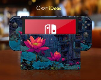 Cute Labubu Nintendo Switch 2 Skin, THE MONSTERS Doll Set