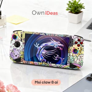 Msi Claw 7 Ai Skin heeft een schattig extravaganza-ontwerp, waardoor het een cadeau voor de feestdagen is. Voor Msi Claw 8 Ai+ en Msi Claw-serie:
