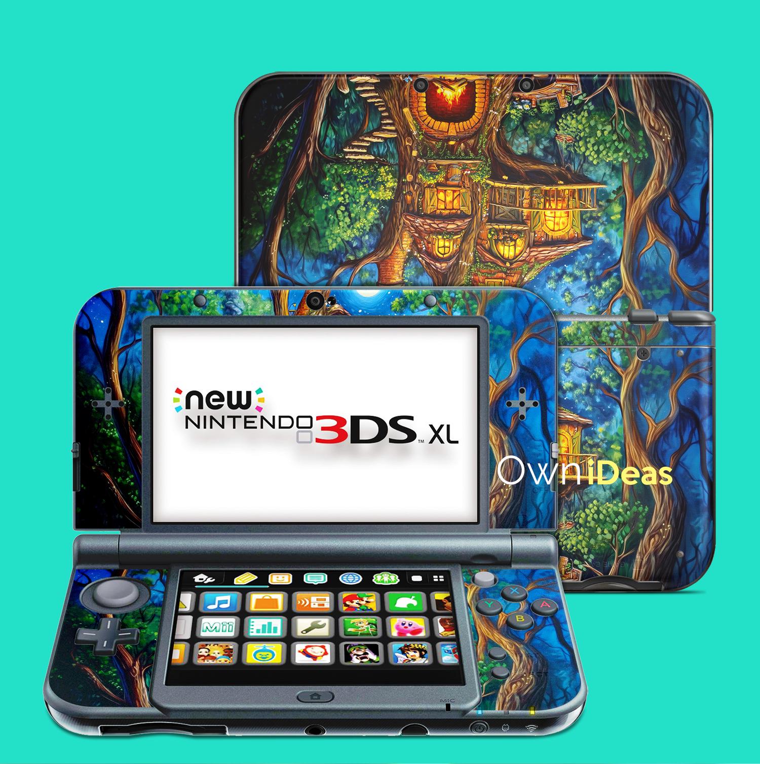 Japanese Nintendo 3DS Accessories 3M Skin With Transparent Shell
