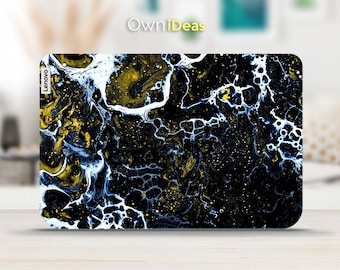 Ideal für z.B.Ideapad Skin, Schwarze Pflanzen Design, Individueller Vinyl Aufkleber, personalisiertes Geschenk, passend für Yoga Thinkpad Thinkbook