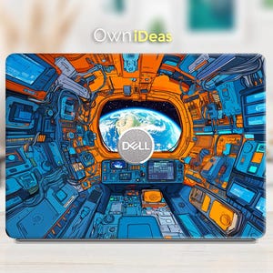 Dell Latitude 7440 Laptop Decal Mechanical Compartment Design Personalized Gift for Xps Latitude Inspiron Vostro Precision G Series