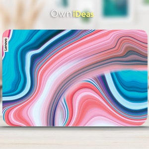 lenovo thinkpad t480s skin abstract curve design personalized Customizable gift, Fits Yoga ThinkPad ThinkBook IdeaPad Legion Slim