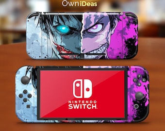 Nintendo Console Dock Skin Double-Sided Maniac Design Customizable Photos Unique Style Gift for Nintendo Dock and Game Console Oled Dock