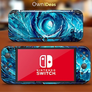 Nintendo Switch 3 M Skin Deep Sea Vortex Design Personlig Gåva för Nintendo Dock Nintendo Joy-Con OLED Joy-Con Nintendo Switch Lite