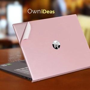 HP Laptop Haut Rose Solid Farbe Distinctive Farbe Distinctable Geschenk benutzerdefinierte Aufkleber für HP Spectre Envy Pavilion Victus Omen Zbook Elite Probook