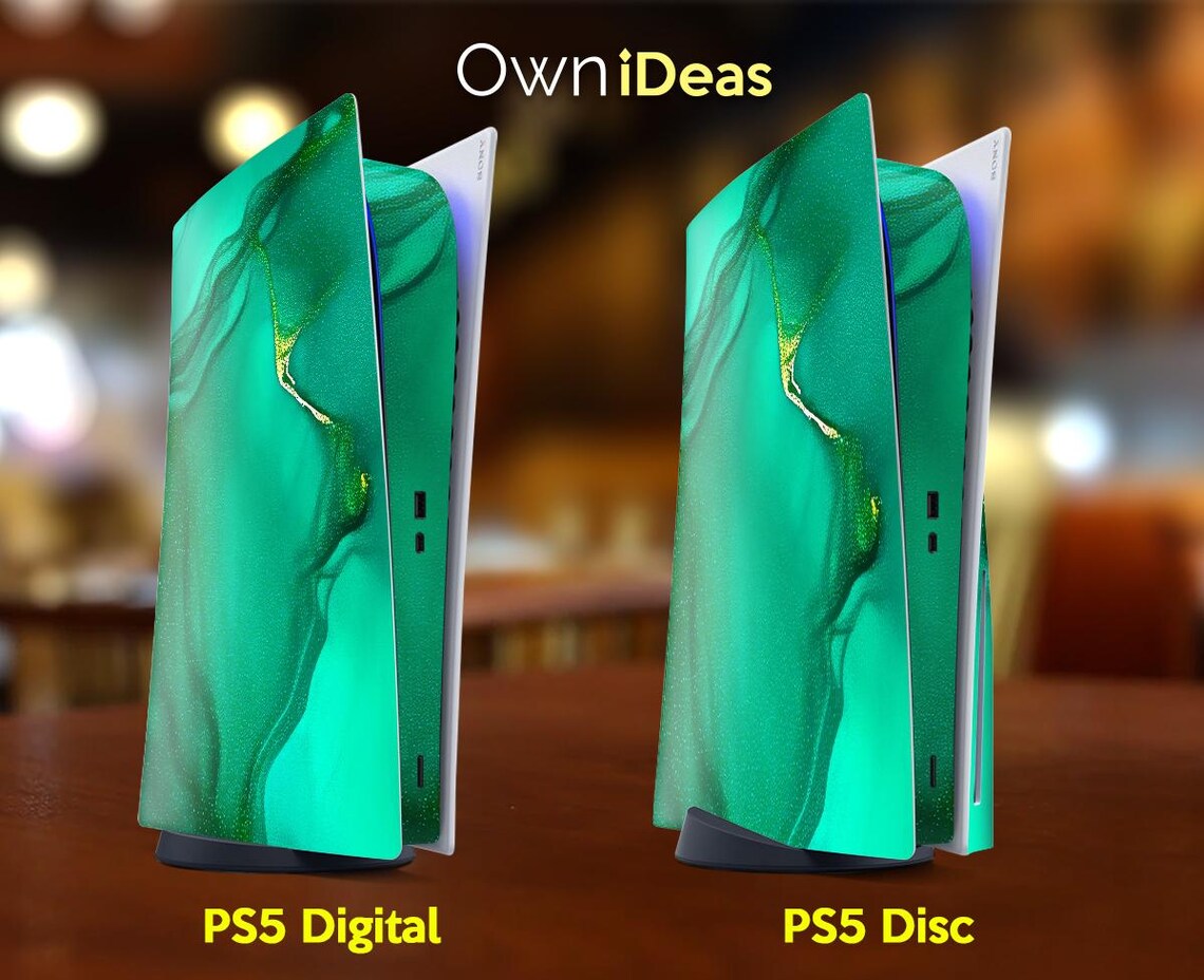 Custom Playstation 5 Pro Skin Marble Design Customizable Personalized ...