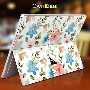 Surface Pro Go Decals, color pattern Design personalized gift, Fits Surface Pro 9 8 7 6 5 4 3 X,Surface Go, Surface Go 2, Go 3