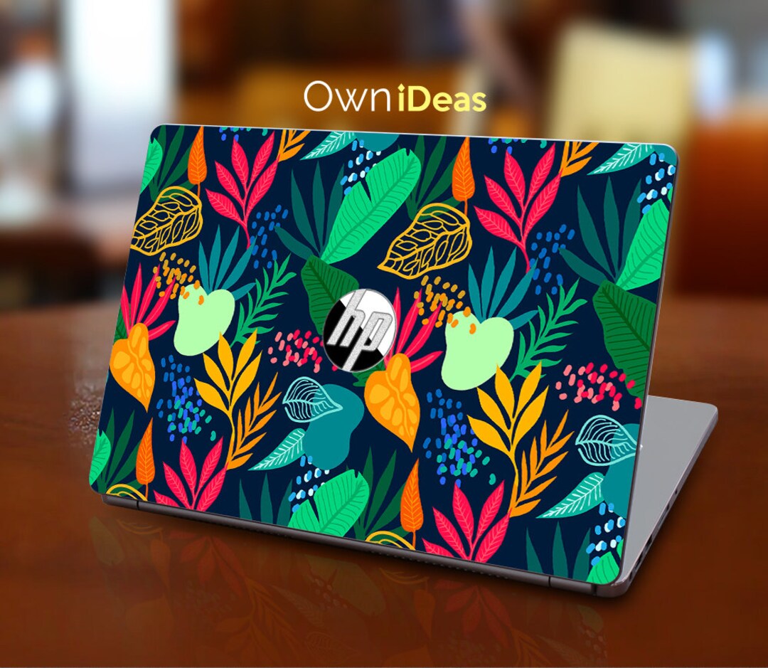 Hp Envy Laptop Skin Green Plants Personalized Gift, Fits HP Spectre ...