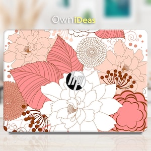 Hp White Rose Laptop Skin Unique Flower Design Cute Decal Distinctive Gift Fits Hp Spectre Envy Pavilion Victus Omen Zbook Elite Probook