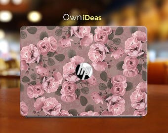HP Laptop 15 skin Antique Blush Rose Laptop Skin personalized gift, Fits HP Spectre, Envy, Pavilion, Victus,Omen,Zbook, Elite, Probook