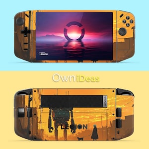 Lenovo Legion Go Case with Skins Decals Guardian at Dusk Design Custom Special Gift for him for Legion Go Legion Go S